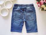 5 років, зріст 110 М'які джинсові шорти на резинці - зображення 3