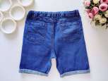 12,13 років, зріст 152,158 Стрейчові джинсові шорти з підворотом - зображення 3