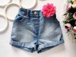 2-4 года, рост 92-104 Джинсовые шорты для девочки - зображення 1