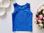2,3 роки, зріст 92,98 Синя дитяча майка - зображення 1