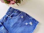 13,14 років, зріст 158,164 Красиві рвані дитячі джинсові шорти для дівчинки - зображення 3