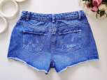 13,14 років, зріст 158,164 Красиві рвані дитячі джинсові шорти для дівчинки - зображення 5