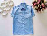 8,9 років, зріст 134 Нова блакитна дитяча сорочка - зображення 1