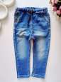 12,18 міс зріст 86 Стрейчові джинси на резинці - зображення 1