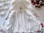9,12 міс, зріст 74,80 Нова тепла демісезонна дитяча курточка для дівчинки - зображення 7