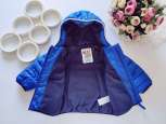 6,9 мес, рост 74 Теплая демисезонная курточка - зображення 2