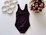 7,8 років, зріст 122,128 Новий чорний ластиковий купальник - зображення 3