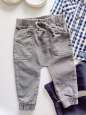 6,9 мес, рост 68,74 Джинсы с рубашкой в клетку - зображення 2