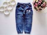 3,4 роки, зріст 98,104 Щільні джинси на резинці - зображення 1