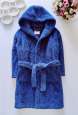7,8 років, зріст 128 Теплий махровий халат - зображення 1