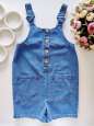 10,11 лет, рост 140,146 Джинсовий ромпер - зображення 1