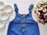 11,12 років, зріст 146 Джинсовий ромпер - зображення 2