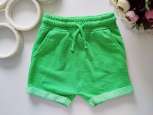2,3 роки, зріст 92,98 Яскраві салатові шорти - зображення 1