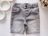 12,18 міс, зріст 86 Сірі джинсові шорти хлопчику - зображення 1