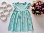 2,3 роки, зріст 98 М'ятна сукня в медузах - зображення 1
