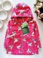 12,18 мес, рост 80,86 Новая розовая ветровка в единорожках NAME IT - зображення 1