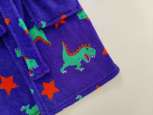 6,7 років, зріст 116,122 Махровий халат у динозаврах - зображення 2