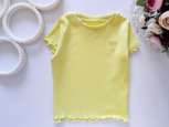 12,18 мес, рост 80,86 Лимонная футболка - зображення 1