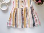 18,24 мес, рост 92 Модный полосатый сарафан - зображення 3