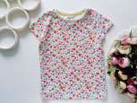 5,6 лет, рост 110,116 Цветочная футболка - зображення 1