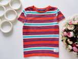 3,4 года, рост 104 Полосатая футболка - зображення 1
