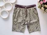 5,6 років, зріст 110,116 Шорти в динозаврах колір хакі - зображення 1