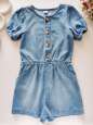 8 лет, рост 128 Джинсовый ромпер - зображення 1