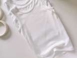 7,8 років, зріст 128 Біла дитяча майка - зображення 2