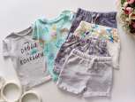 6,9 міс Шорти з футболками для малюка - зображення 1