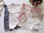 9,12 мес Ромпер, футболки, шорты - зображення 1