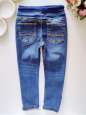 2,3 года, рост 92,98 Стрейчевые джинсы на резинке - зображення 4