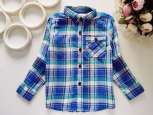 2,3 года, рост 98 Рубашка в красивую клетку - зображення 1