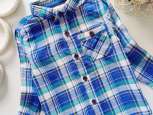 2,3 года, рост 98 Рубашка в красивую клетку - зображення 2