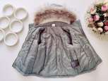 6,9 мес, рост 74 Теплая деми куртка - зображення 3