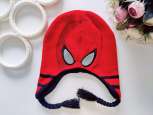 6-10 років, Зимова шапка на флісі людина спайдер-мен - зображення 1