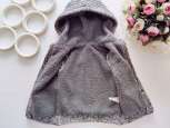 12,18 мес, Вязаная утепленная толстовка - зображення 2