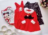 9,12 мес, Набор новогоних вещей девочке - зображення 1