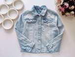 7,8 років, зріст 122,128 Блакитна дитяча джинсівка - зображення 1