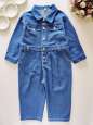 10,11 років, зріст 140,146 Джинсовий комбінезон - зображення 1