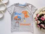 18,23 міс, Нова футболка з динозавром - зображення 1