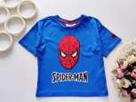 3,4 года, рост 98,104 Футболка с пайетками Spidermen - зображення 1