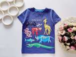 5,6 років, зріст 116 Футболка з динозаврами - зображення 1