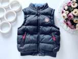 4-5 лет, рост 104 Теплая дутая жилетка для мальчика - зображення 1