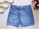 9 років, зріст 135 Блакитні джинсові шорти - зображення 1