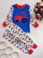 3 роки, зріст 98 Піжама з трактором - зображення 1
