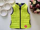 6-12 мес, рост 74-80 Яркая жилетка на тонком синтепоне - зображення 1