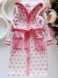 5,6 років, зріст 110,116 Халат у сердечках - зображення 1
