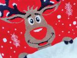 Новогодний свитер на фотосессию красній с оленем - зображення 3