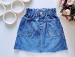 9,10 років, зріст 134,140 Джинсова спідниця на резинці - зображення 1