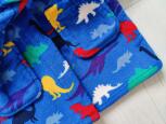 2,3 роки, зріст 98 Прекрасний халат у динозаврах - зображення 2